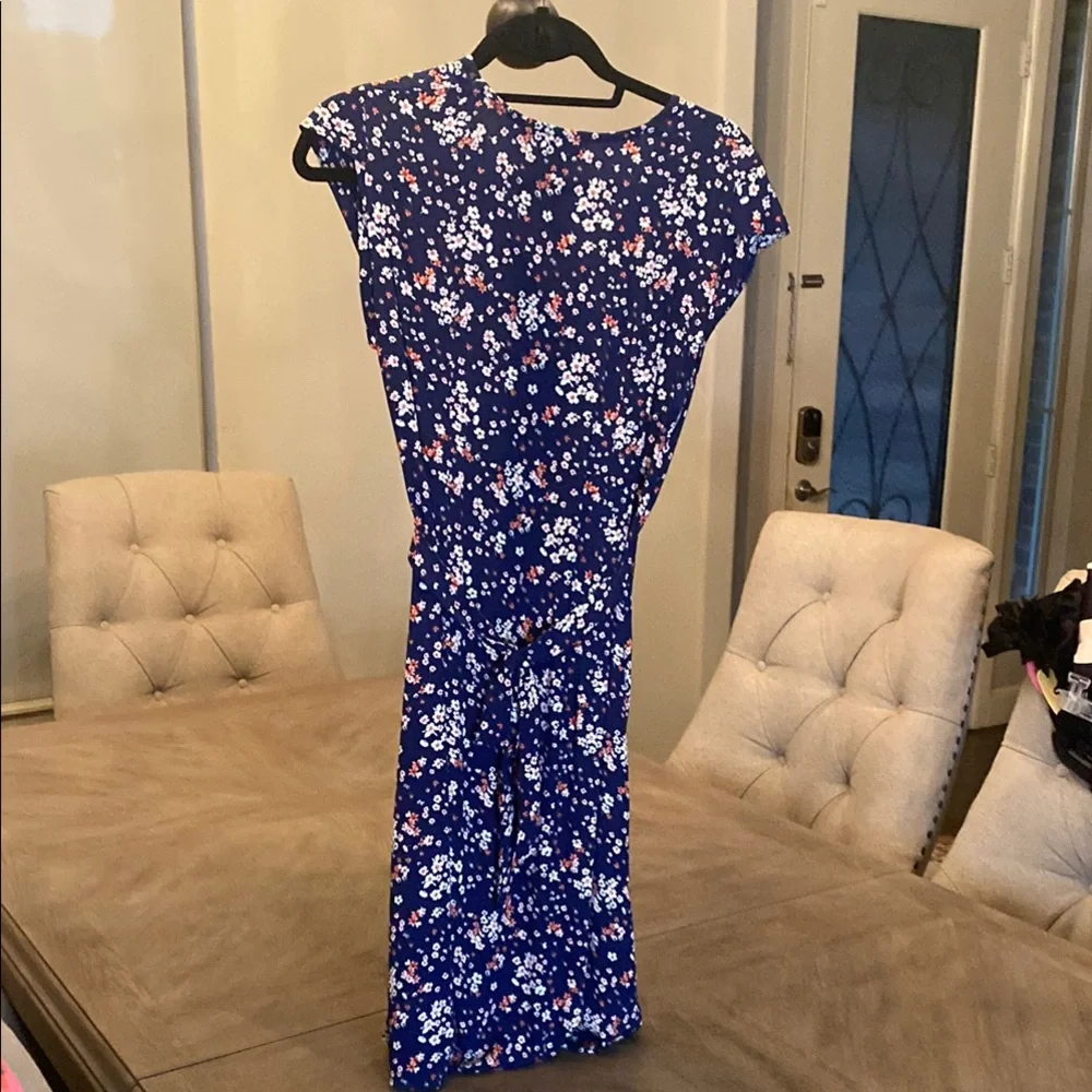 Floral Blue Dress - Picture 2 of 5
